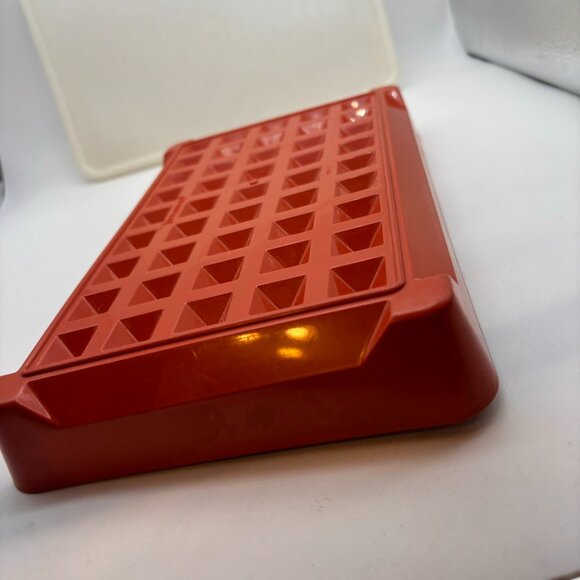 Vintage Tupperware Deli Meat Hot Dog Bacon Storage Container Plastic with Lid - Picture 13 of 15